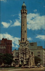 The Famed Water Tower Postcard