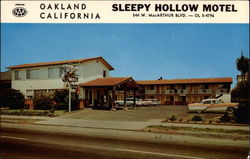 Sleepy Hollow Motel Postcard
