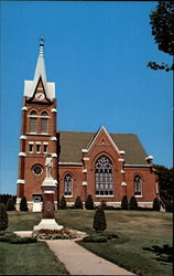 Swiss United Church of Christ New Glarus, WI Postcard Postcard