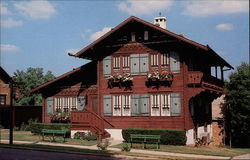 Chalet of the Golden Fleece Postcard