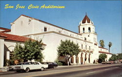 San Jose Civic Auditorium Postcard