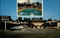 Continental Motel Postcard