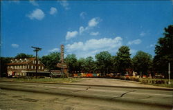 Brown's Motel Fredericksburg, VA Postcard Postcard