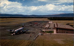 Yellowstone National Park Airport Postcard
