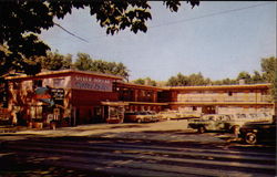Silver Dollar Motor Lodge Postcard