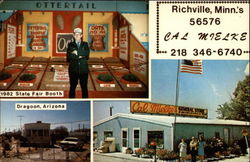 Richville's Cal Mielke Minnesota Postcard Postcard