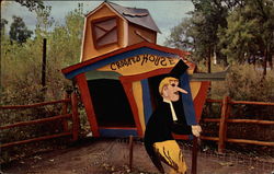 The Crooked House, Story Book Island Rapid City, SD Postcard Postcard