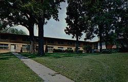 Howard Dormitory, Parsons College Fairfield, IA Postcard Postcard