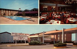 Birmingham Airport Hotel Alabama Postcard Postcard