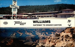 Williams Travelodge Arizona Postcard Postcard