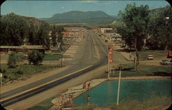 Foot of Rabbit Ears Pass in the Yampa River Valley Steamboat Springs, CO Postcard Postcard