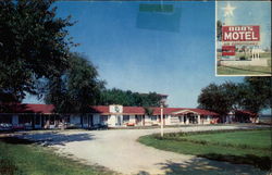 Bob's Motel Manhattan, KS Postcard 