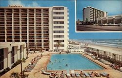 Dodd's Americano Beach Lodge Daytona Beach, FL Postcard Postcard