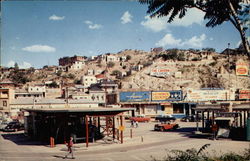 Looking Across the International Boundary into Mexico Postcard