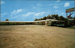 Coach Lite Motel Postcard