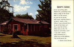 Newt's Nook, Home of Ernest Jack Sharpe, Poet Postcard