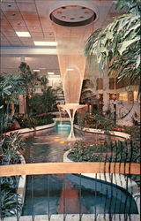 The Illuminated Wonderfall at Palm Beach Mall Postcard