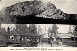 Crazy Horse Memorial South Dakota Postcard Postcard