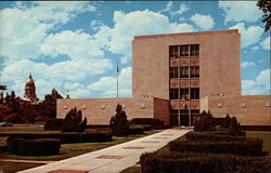 State Museum--State Capitol in Back Cheyenne, WY Postcard Postcard