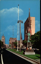 Wisconsin Avenue Milwaukee, WI Postcard Postcard