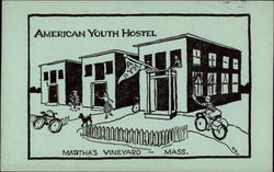 American Youth Hostel Postcard