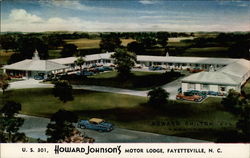 Howard Johnson's Motor Lodge Fayetteville, NC Postcard Postcard