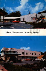 Hotel Seminole and Motel Postcard