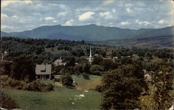 Mt. Mansfield with Stowe in the Background Mt. Mansfield with Stowe in the Background