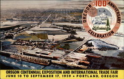 Oregon Centennial Exposition and International Trade Fair Portland, OR Postcard Postcard