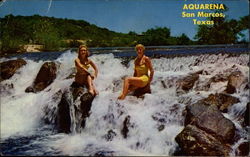 Aquarena San Marcos, TX Postcard Postcard