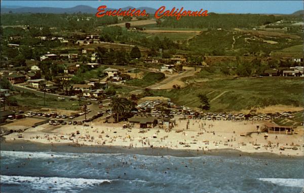 Moonlight Beach at Encinitas California