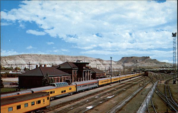 Union Pacific Streamliner Green River Wyoming