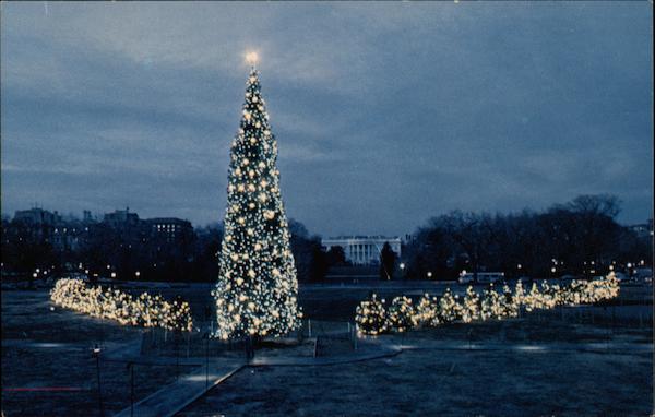 Christmas as President's Park Washington District of Columbia