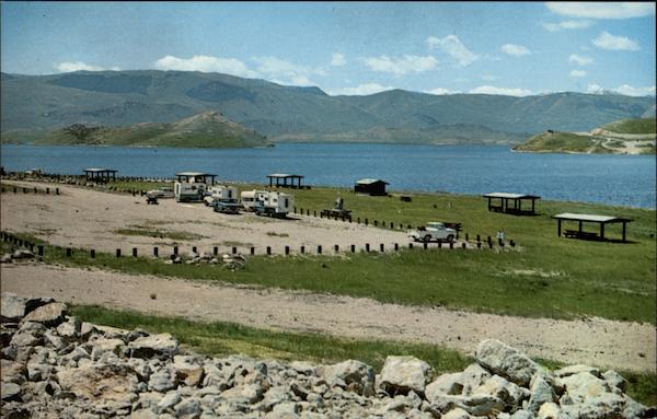 Hap Hawkins Reservoir, Clark Canyon Dam Dillon Montana