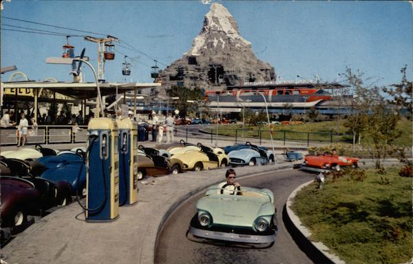 Autopia Anaheim California Disney
