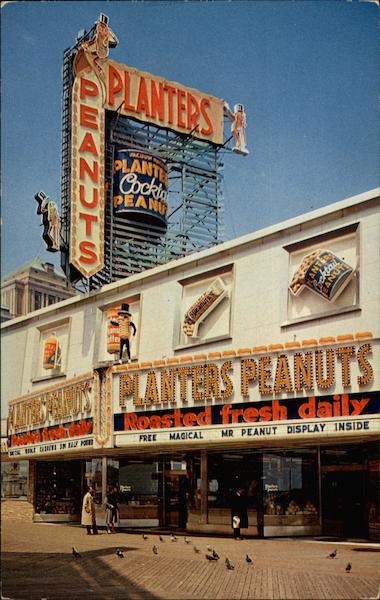 Planter's Peanuts Store Atlantic City New Jersey