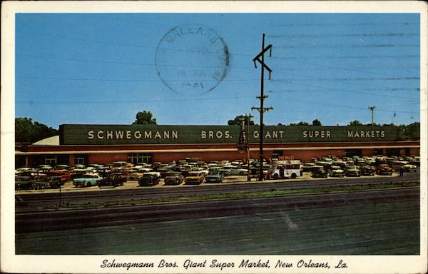 Schwegmann Bros. Giant Super Market New Orleans Louisiana