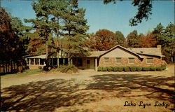 Lake Lynn Lodge Concord, NC Postcard Postcard