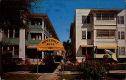 Rosedale Apartments Postcard