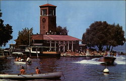 Miller Bell Tower & College Club Chautauqua, NY Postcard Postcard