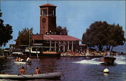 Miller Bell Tower & College Club Postcard