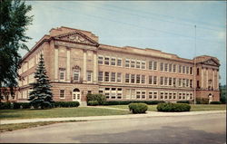 Central High School Postcard