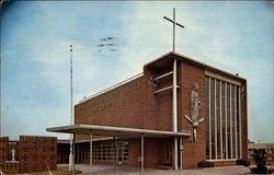 Idlewild Airport Our Lady of the Skies R.C. Chapel Postcard