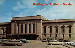 Burlington Station Omaha, NE Postcard Postcard