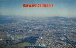An Aerial of Hayward with Oakland and Berkeley in the Background An Aerial of Hayward with Oakland and Berkeley in the Background