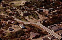 Aerial view Prince Albert, SK Canada Saskatchewan Postcard Postcard