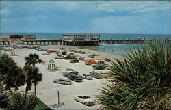 View Looking Northeast Daytona Beach, FL Postcard Postcard