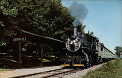 The Strasburg Rail Road - Route 741 Postcard