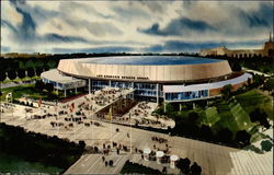 Los Angeles Memorial Sports Arena California Postcard Postcard