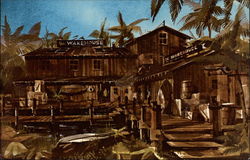 The Warehouse Restaurant Marina Del Rey, CA Postcard Postcard